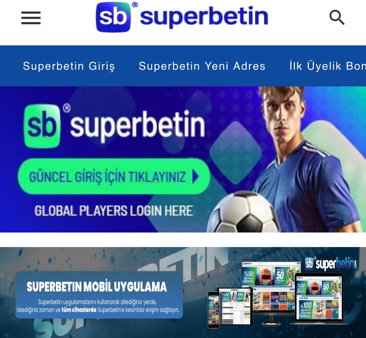 Süperbetin güncel giriş için tıklayınız
